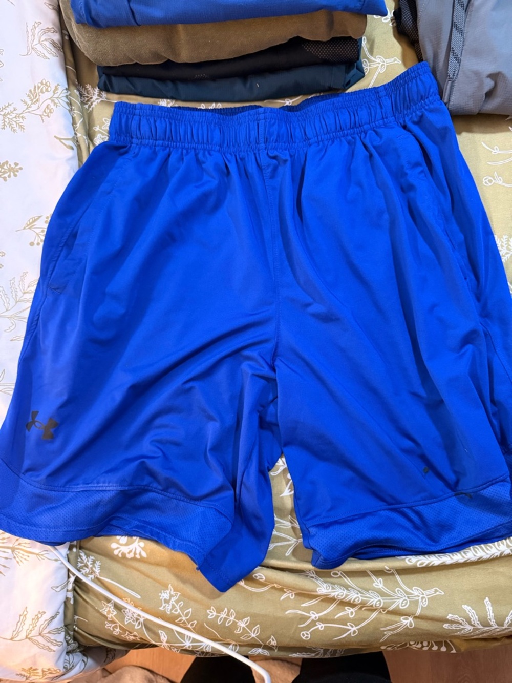 Under Armour Men’s Royal Blue Athletic Training Shorts